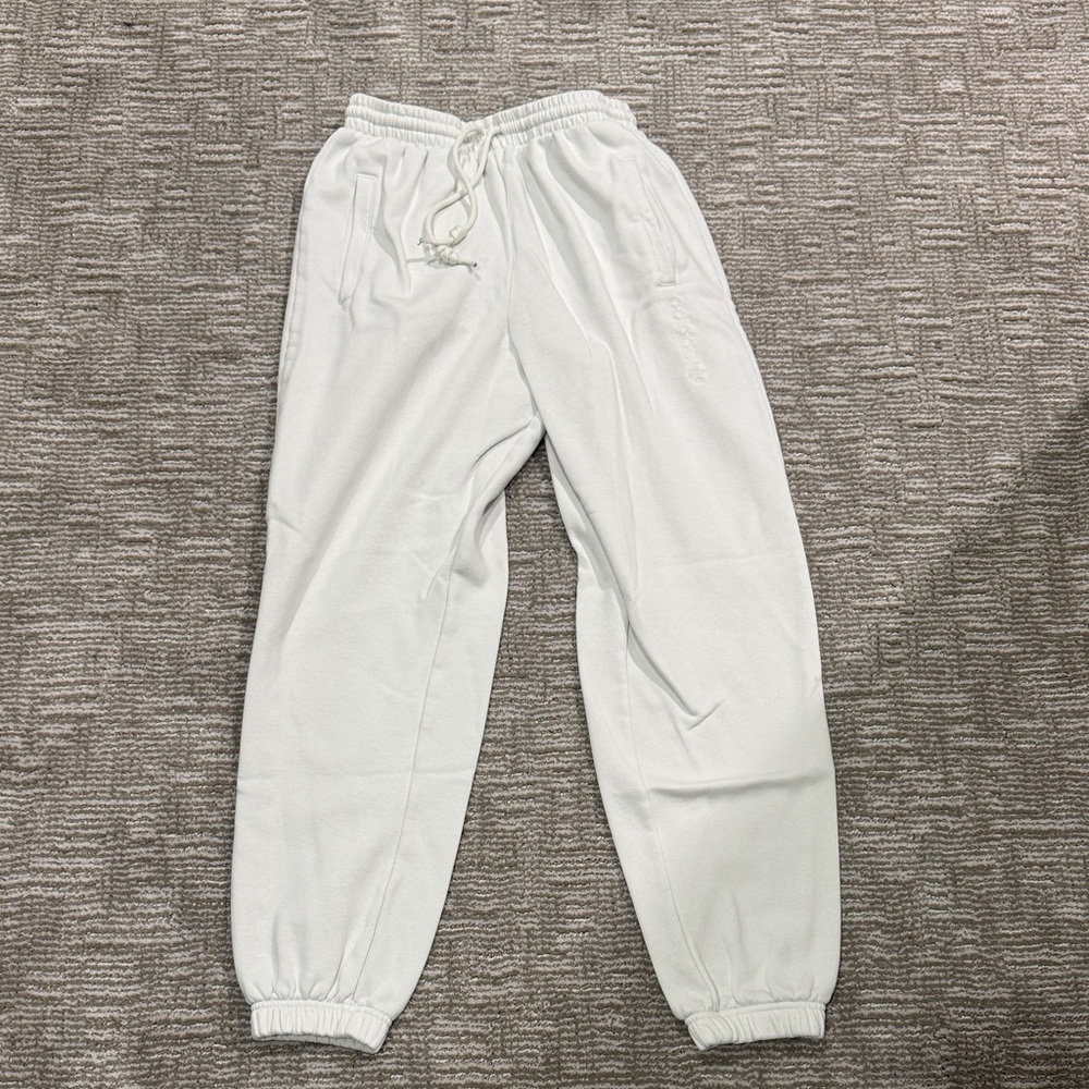 Adidas Women's White Jogger Pants